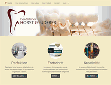 Tablet Screenshot of gluderer.at